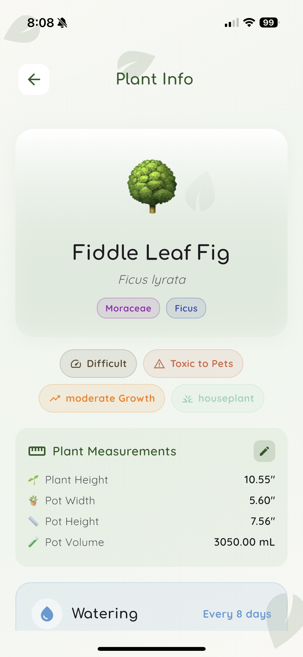 Plant Info